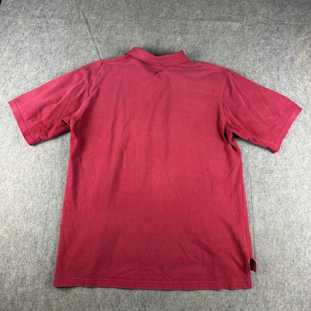 VTG Alabama Crimson Tide Polo Shirt Men XL Red Embroidered Logo 90s Retro Sports - Picture 3 of 5